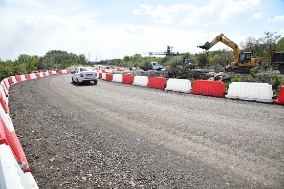 Ремонт участка трассы от Луганска до Донецка завершен на 70%